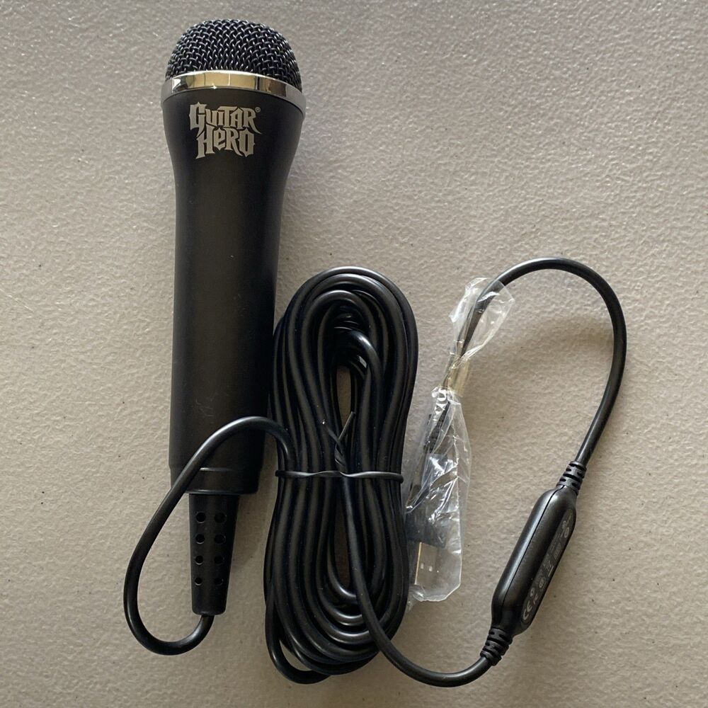 Rock Band Guitar Hero USB Microphone E-UR20 Xbox 360 PS2 3 4 Wii U NEW